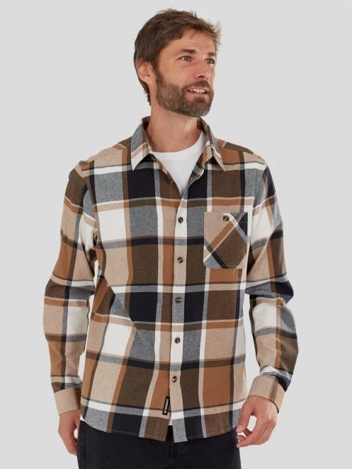 Fundango Harris Shirt for men in brown 2