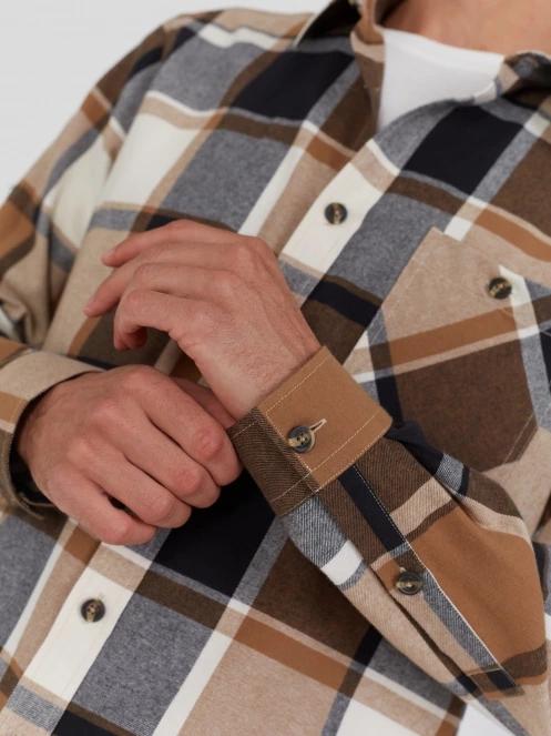 Fundango Harris Shirt for men in brown 7