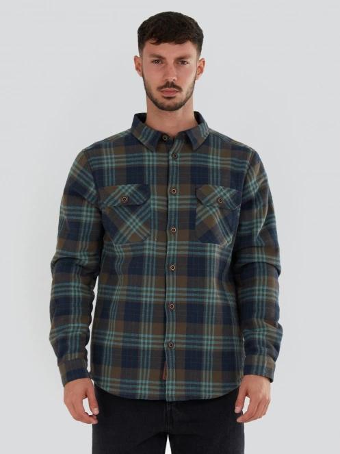 Fundango Roddy Lined Shirt for men in blue 2