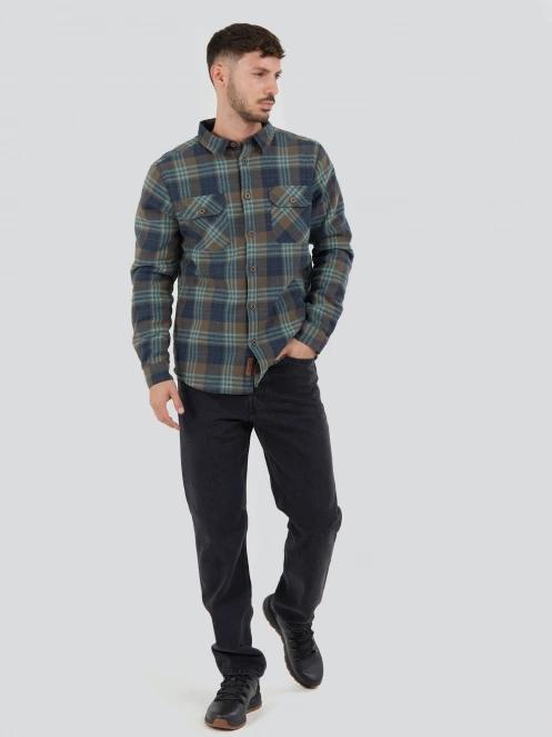 Fundango Roddy Lined Shirt for men in blue 4