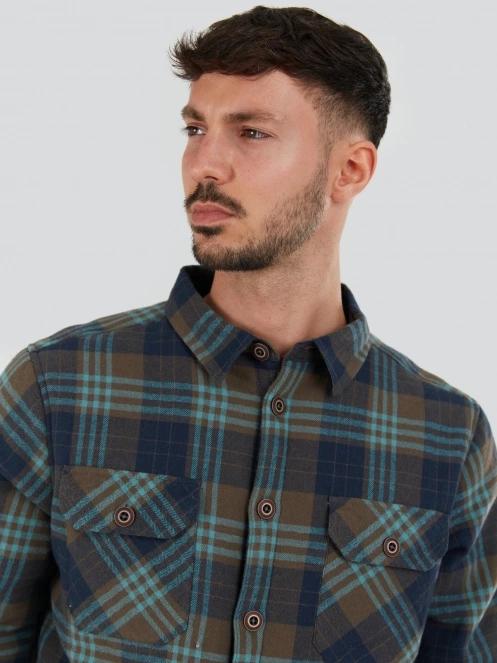Fundango Roddy Lined Shirt for men in blue 7