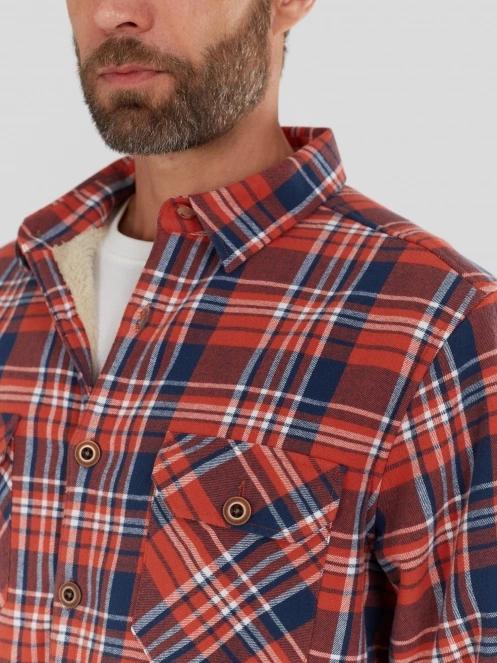 Fundango Roddy Lined Shirt for men in red 6