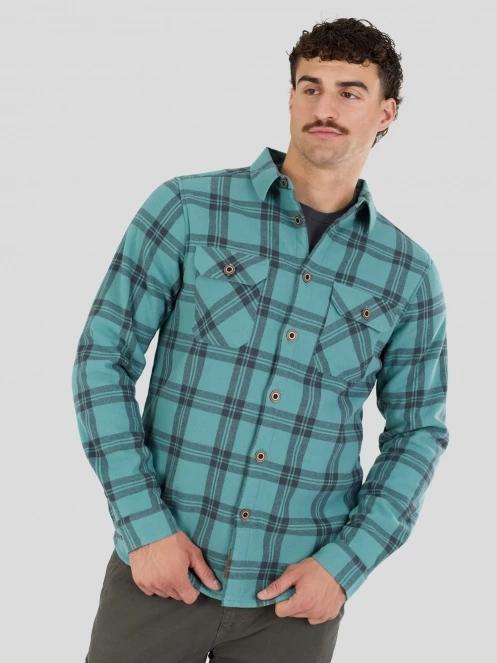Fundango Roddy Lined Shirt for men in green 2
