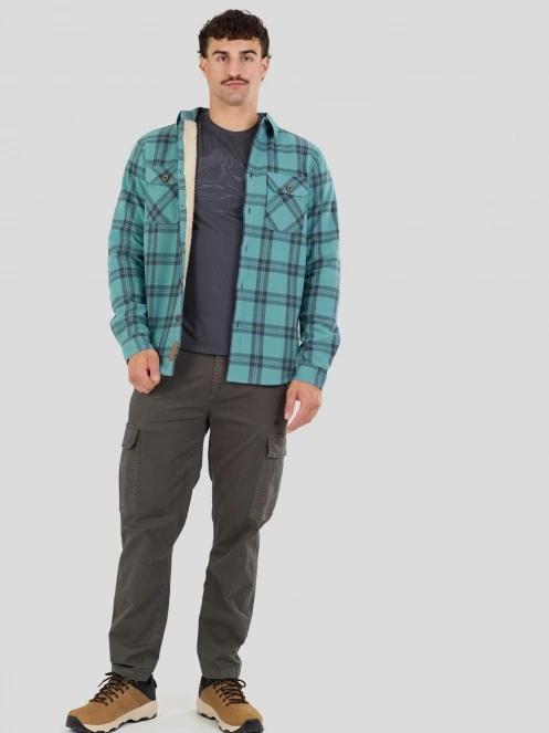 Fundango Roddy Lined Shirt for men in green 5