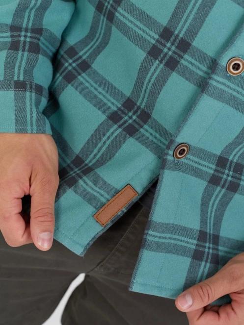 Fundango Roddy Lined Shirt for men in green 6