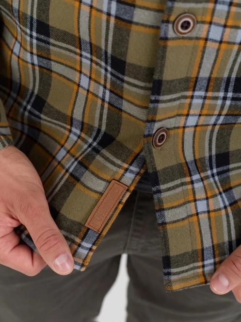 Fundango Roddy Lined Shirt for men in oliv 7