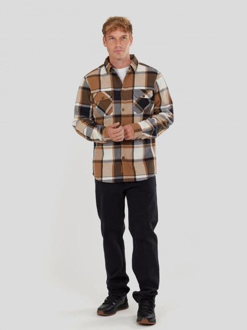 Fundango Roddy Lined Shirt for men in brown 5