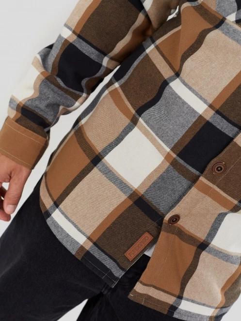 Fundango Roddy Lined Shirt for men in brown 8