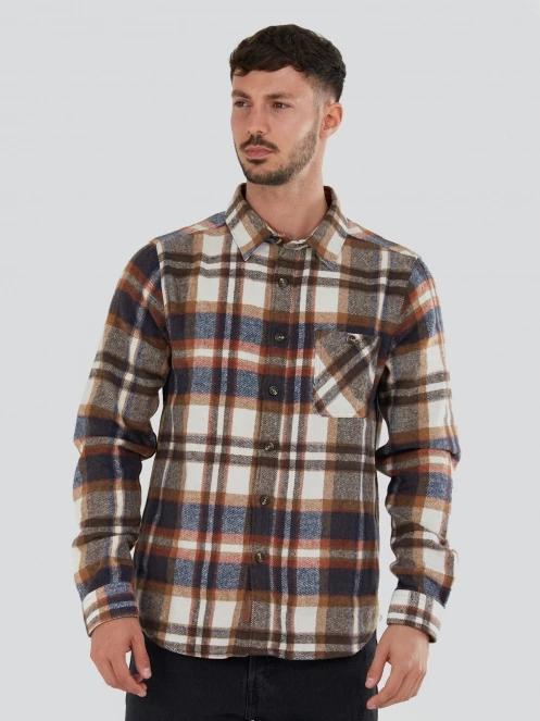 Fundango Parker Shirt Jacket for men in brown 2