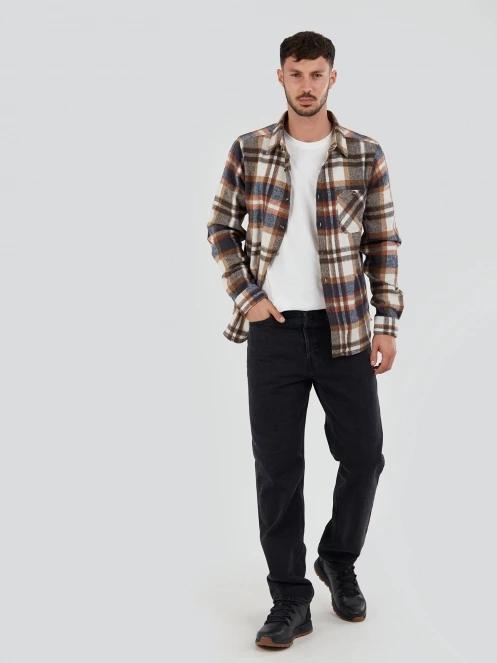 Fundango Parker Shirt Jacket for men in brown 4