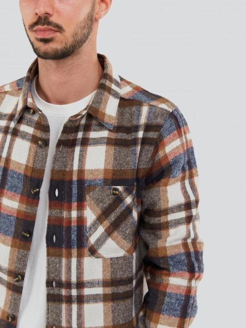 Fundango Parker Shirt Jacket for men in brown 7