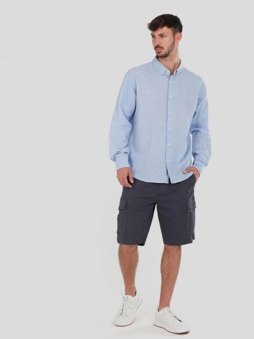 Fundango Ronan Shirt for men in blue 4