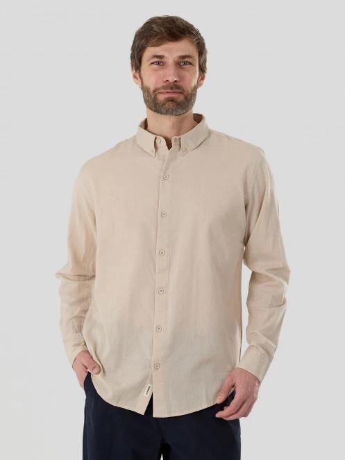 Fundango Ronan Shirt for men in sand 2
