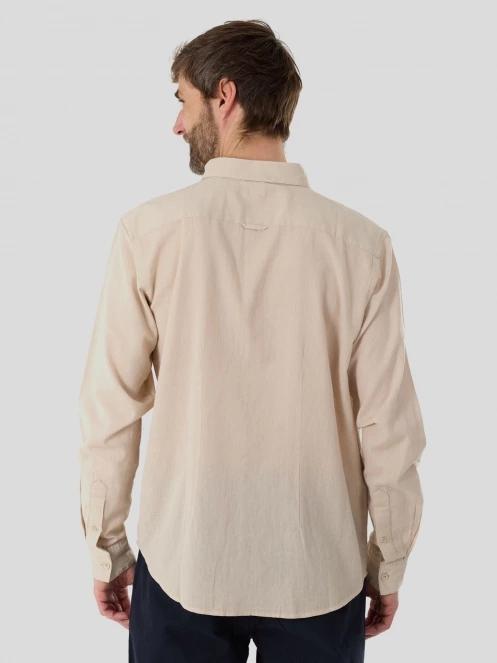 Fundango Ronan Shirt for men in sand 3