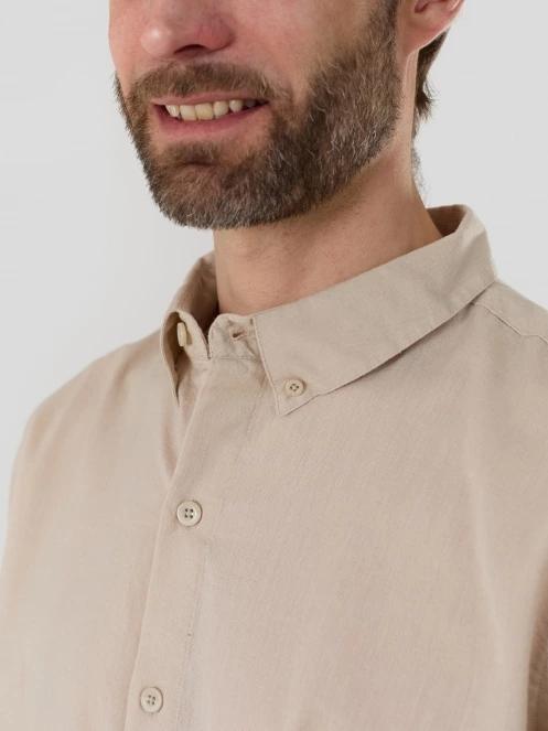 Fundango Ronan Shirt for men in sand 7