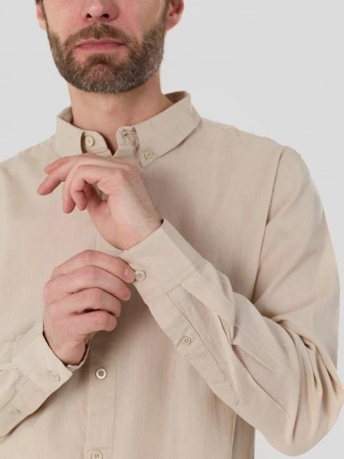 Fundango Ronan Shirt for men in sand 8
