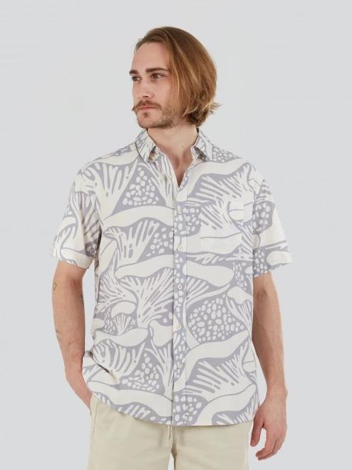 Fundango Chase Shirt for men in sand 2