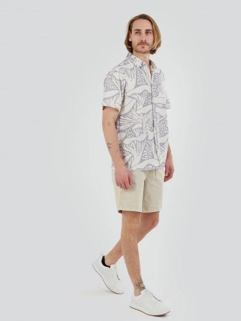 Fundango Chase Shirt for men in sand 4