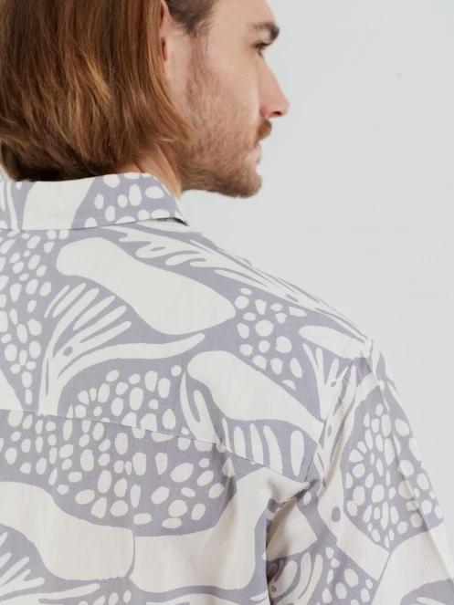 Fundango Chase Shirt for men in sand 5