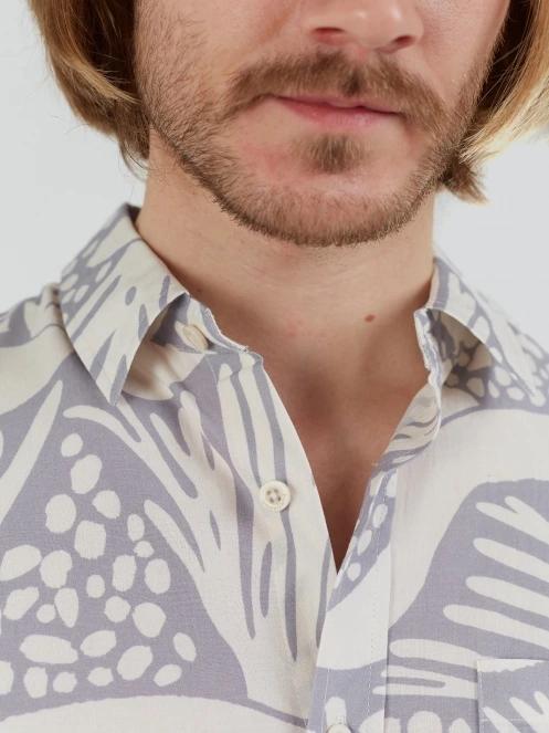 Fundango Chase Shirt for men in sand 7