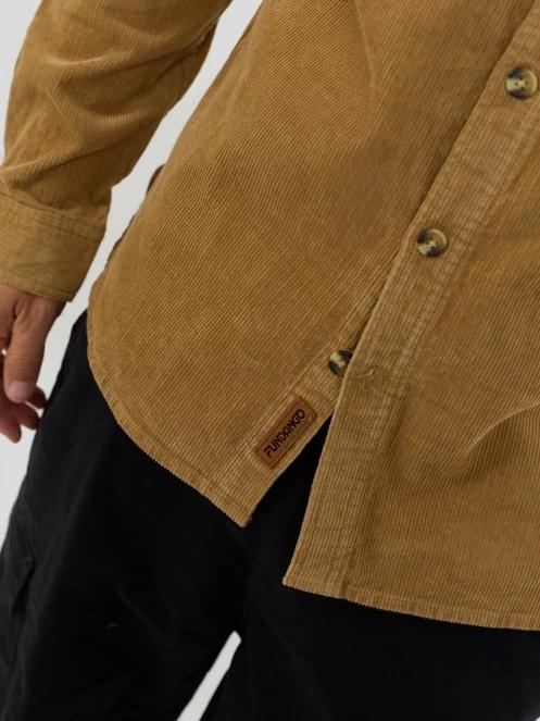 Fundango Oregon Corduroy Shirt for men in yellow 5