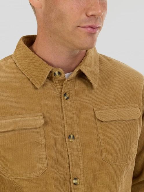 Fundango Oregon Corduroy Shirt for men in yellow 6