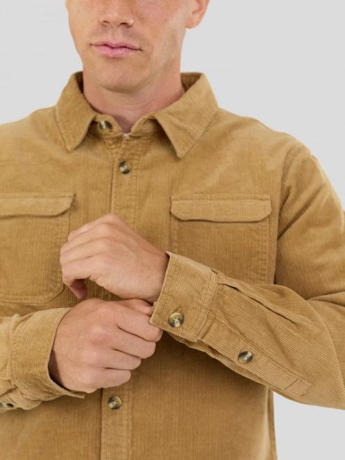 Fundango Oregon Corduroy Shirt for men in yellow 7