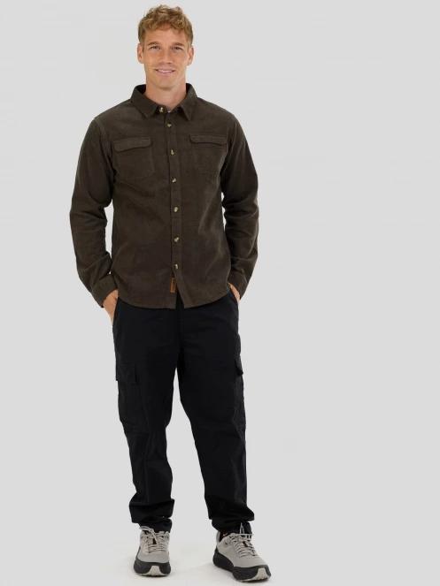 Fundango Oregon Corduroy Shirt for men in green 4