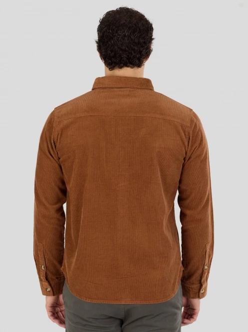 Fundango Oregon Corduroy Shirt for men in brown 3