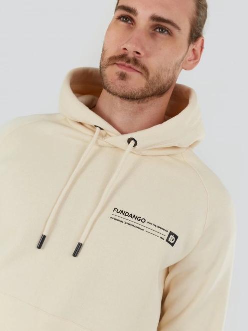 Fundango Talis Hooded Sweatshirt for men in sand 6