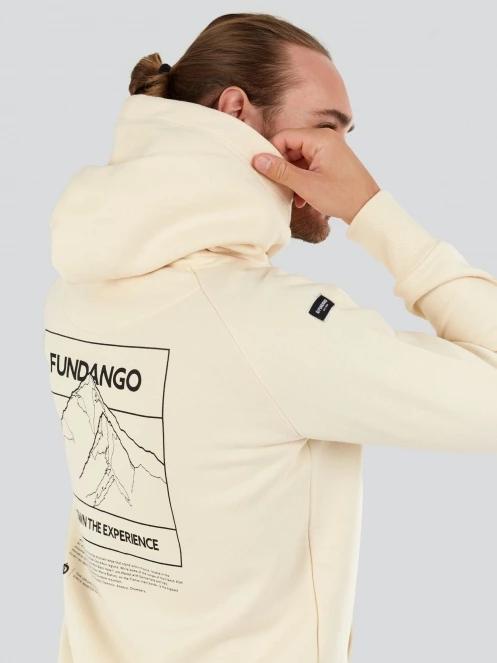Fundango Talis Hooded Sweatshirt for men in sand 8