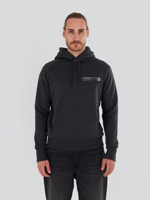 Fundango Talis Hooded Sweatshirt for men in grey 2