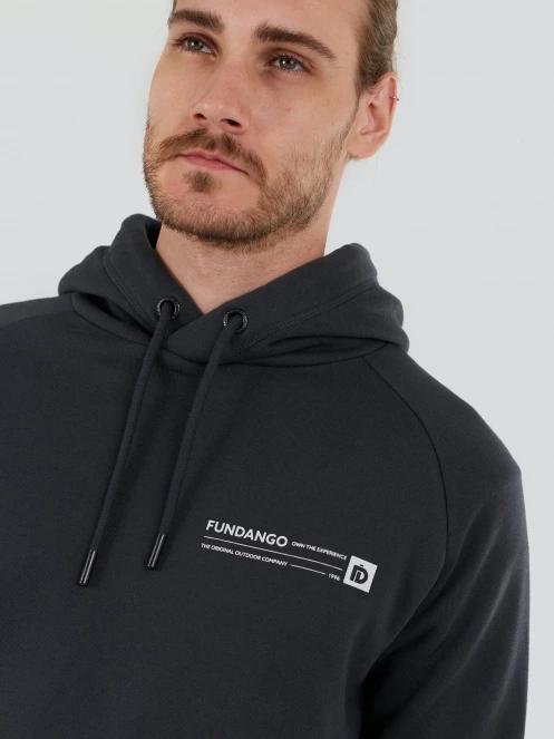 Fundango Talis Hooded Sweatshirt for men in grey 6
