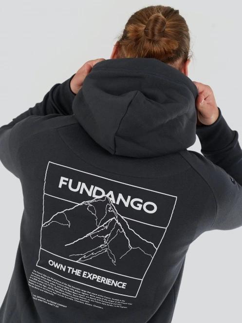 Fundango Talis Hooded Sweatshirt for men in grey 7