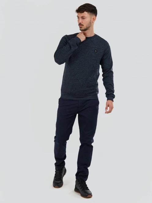 Fundango Randall Pullover for men in dark blue 4