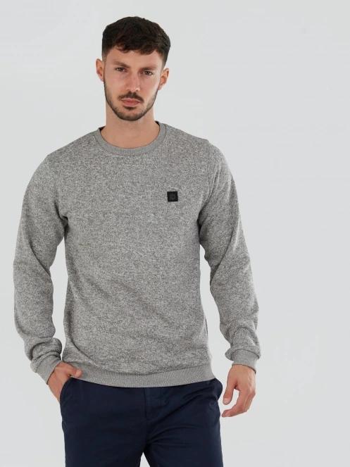 Fundango Randall Pullover for men in grey 2