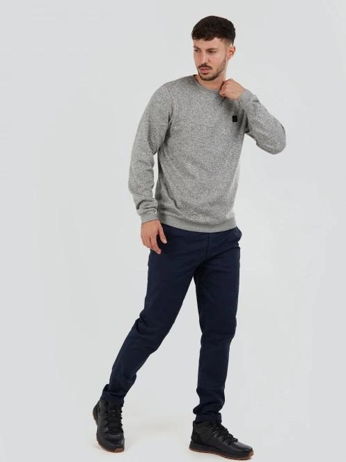 Fundango Randall Pullover for men in grey 4