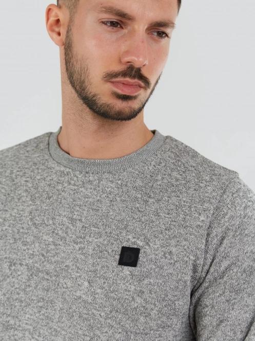 Fundango Randall Pullover for men in grey 5