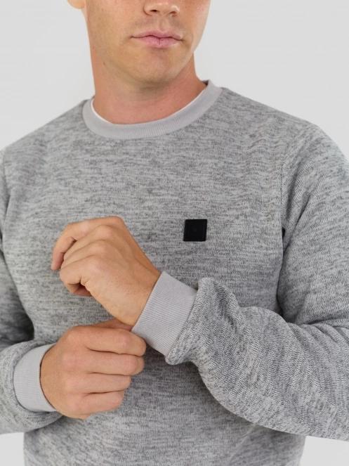 Fundango Randall Pullover for men in grey 6
