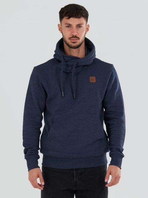 Fundango Conor Hooded Sweatshirt for men in dark blue 2