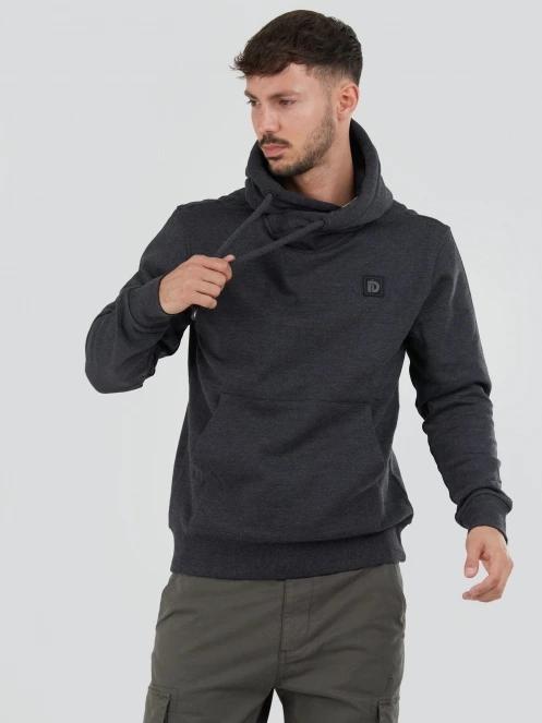 Fundango Conor Hooded Sweatshirt for men in black 5