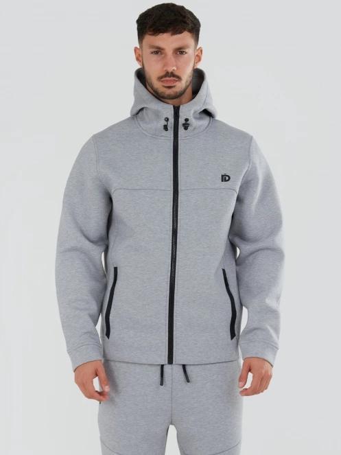Fundango Hamal Tech Hoodie for men in grey 2