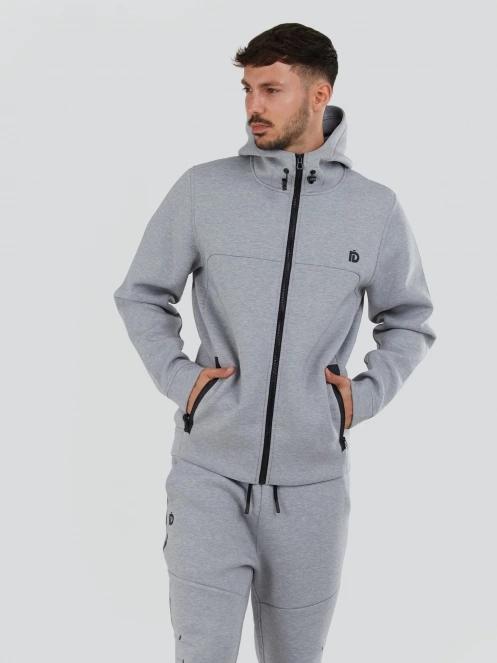 Fundango Hamal Tech Hoodie for men in grey 5