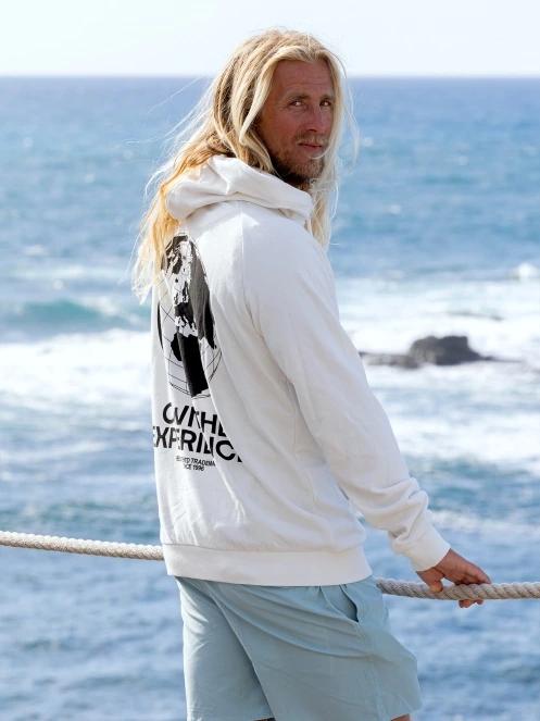 Fundango Kronos Hooded Sweatshirt for men in white 10
