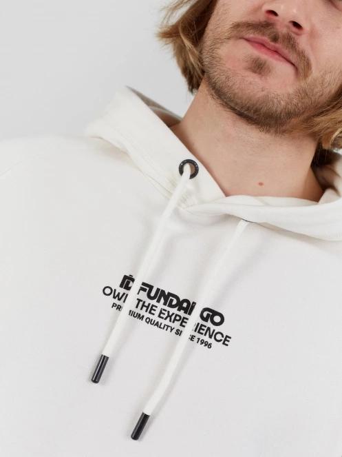 Fundango Kronos Hooded Sweatshirt for men in white 5