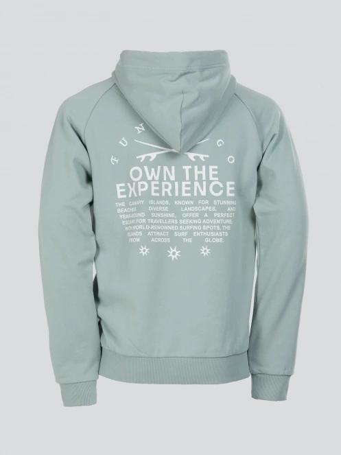 Fundango Kronos Hooded Sweatshirt for men in green 10