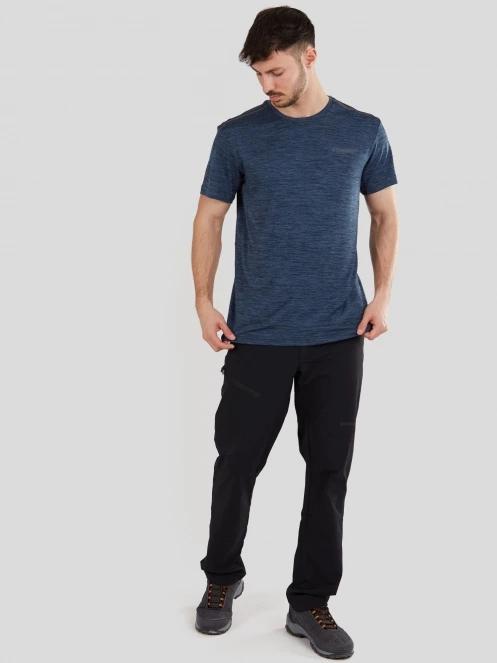 Fundango Skeleton Tech-T for men in blue 4