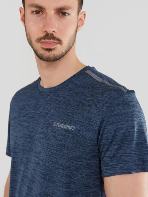 Fundango Skeleton Tech-T for men in blue 5
