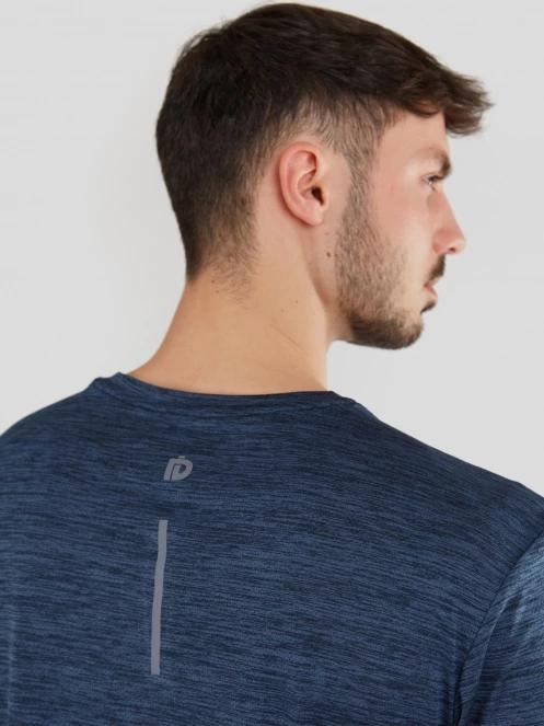 Fundango Skeleton Tech-T for men in blue 6
