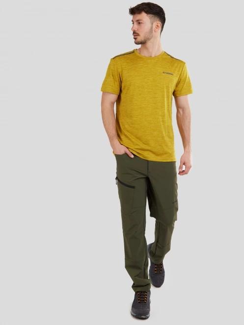 Fundango Skeleton Tech-T for men in yellow 4